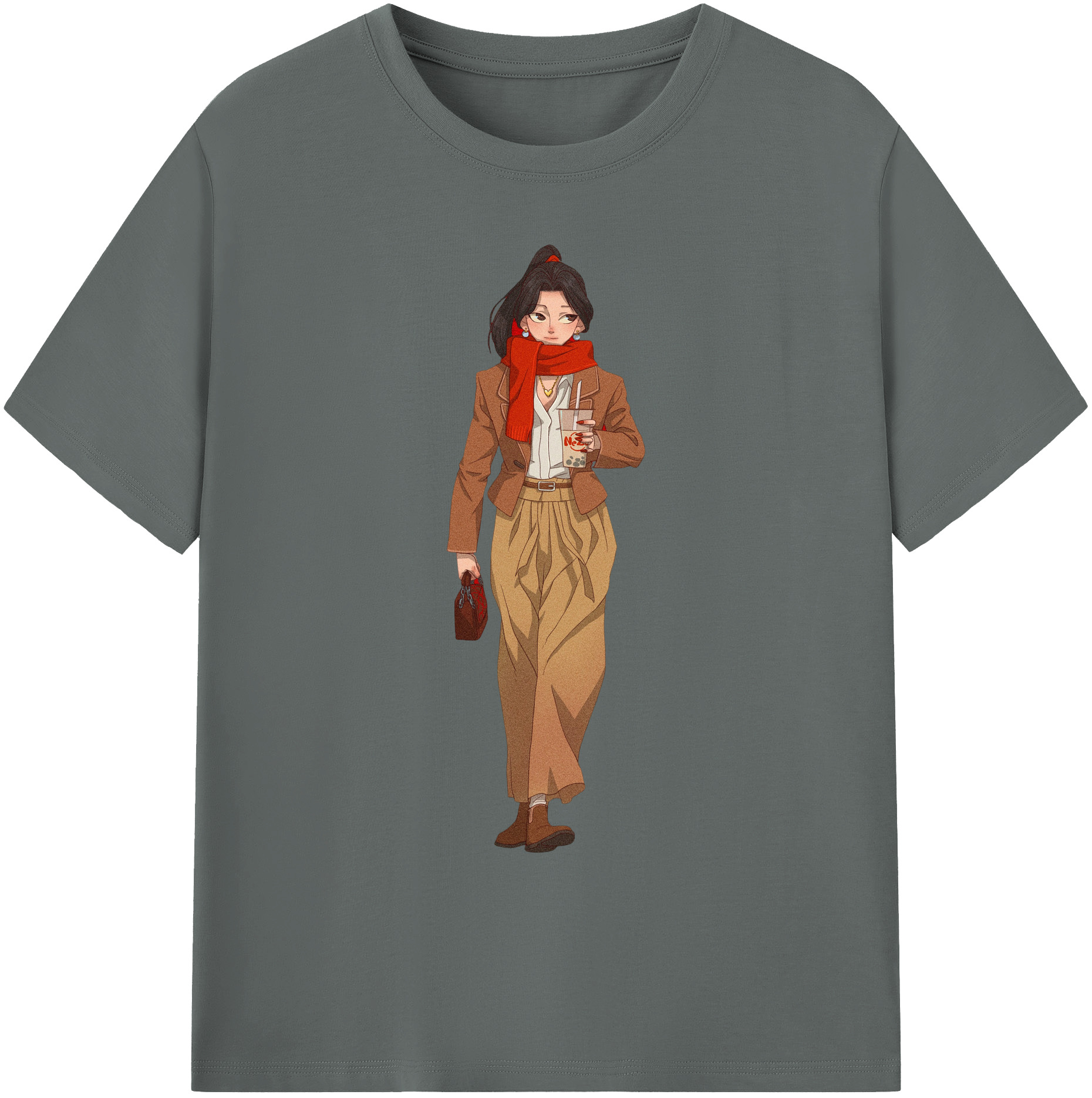 （画像用） Ne Zha 2 ナタ 魔童の大暴れ 綿100％ メンズ半袖Tシャツ｜肌触りやわらか＆通気性